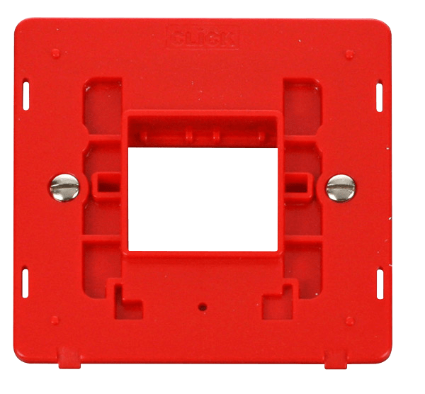 Click MiniGrid 1 Gang Plate Twin Aperture Insert - Red – SIN402RD