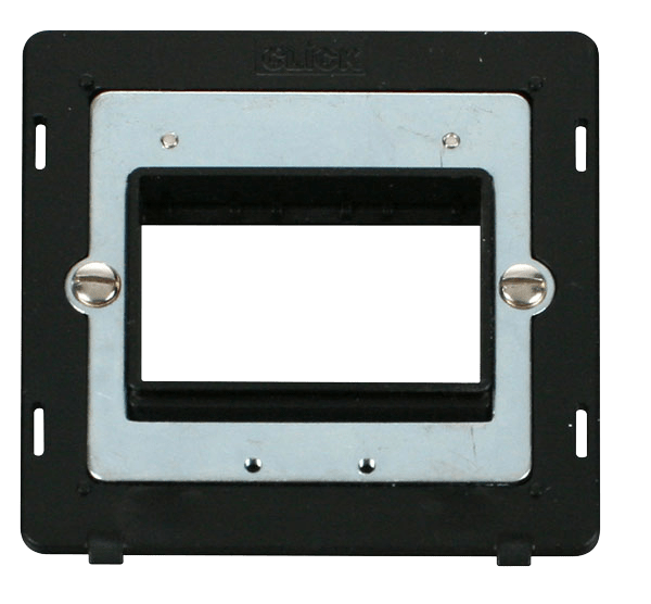 Click MiniGrid 1 Gang Plate Triple Aperture Insert - Black – SIN403BK