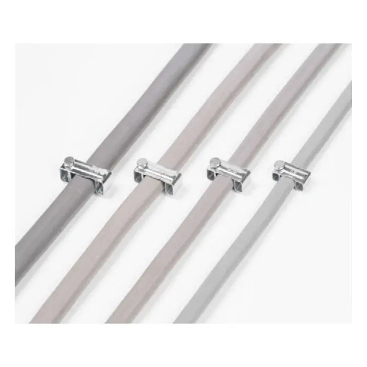 Schneider Thorsman 2.5mm Max Twin and Earth Fire Rated Steel Cable Clips 100 Pack Schneider