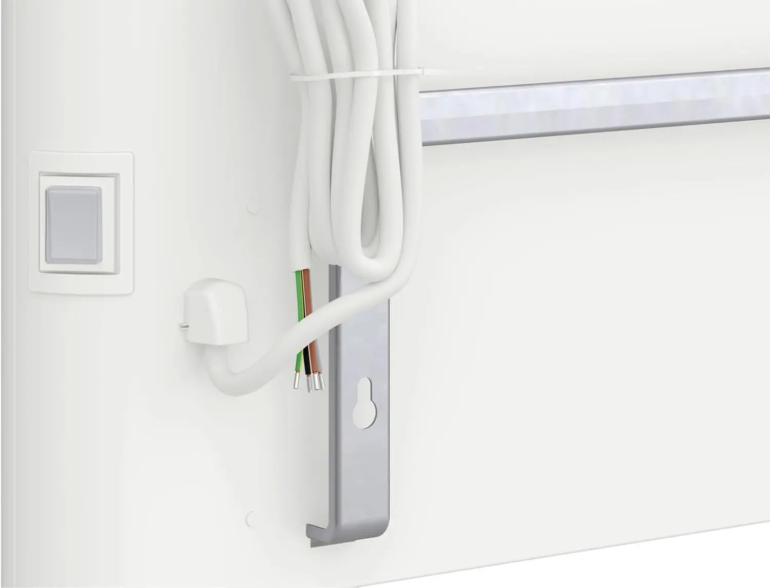 Stiebel Eltron CNS 2000 Plus LCD Panel Heater - 2kW Electric Wall Heater with Timer Stiebel Eltron