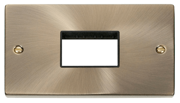 Click MiniGrid Double Minigrid Plate Triple Aperture - Black – VPAB432BK