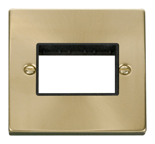 Click MiniGrid 1 Gang Plate Triple Aperture - Black – VPSB403BK