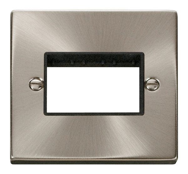 Click MiniGrid 1 Gang Plate Triple Aperture - Black – VPSC403BK