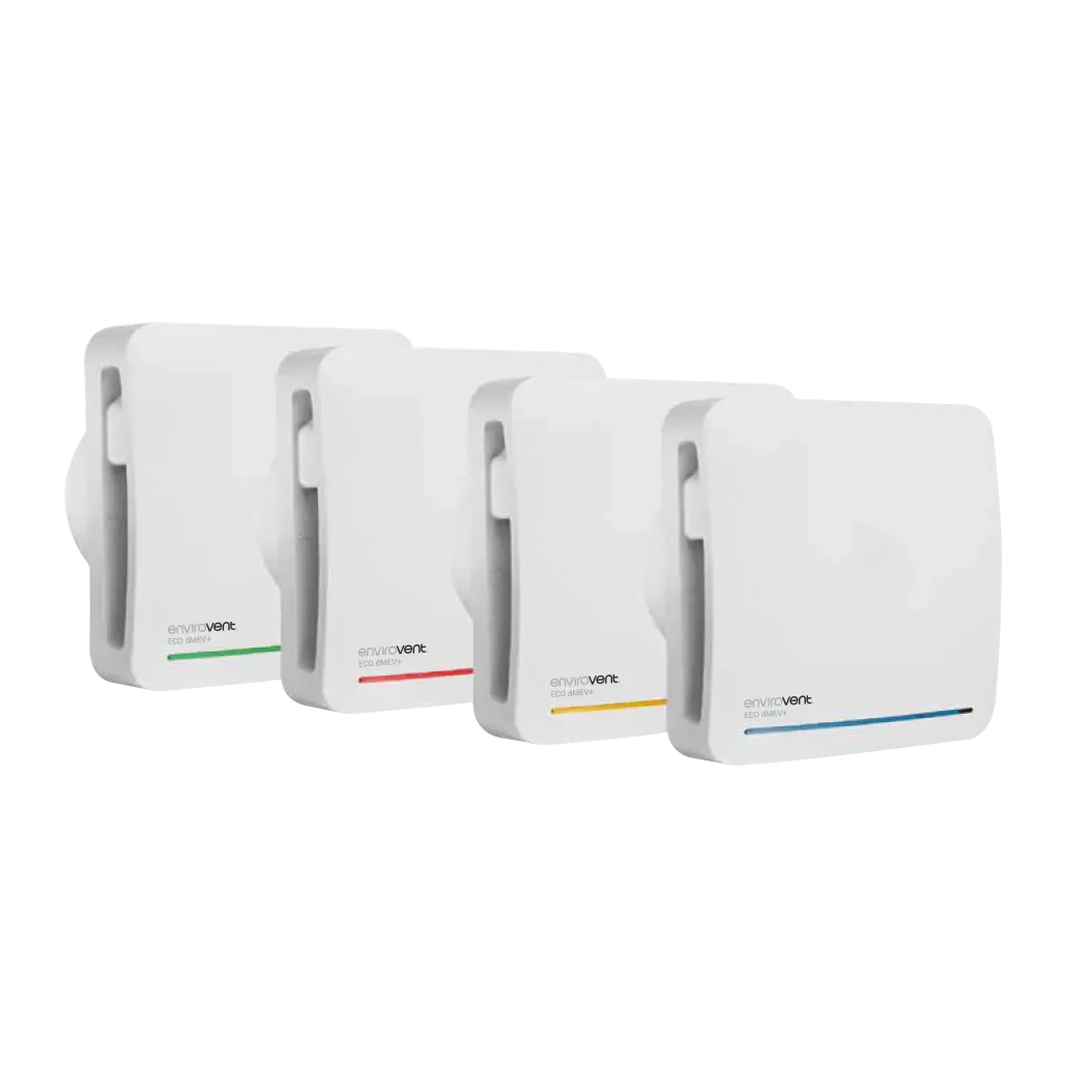 Envirovent ECO DMEV+HT Extractor Fan Adjustable Timer & Humidity Sensor EnviroVent