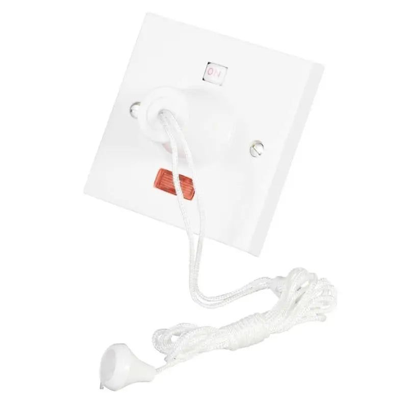 CLiCK Polar 50 Amp DP Shower Pull Switch with Neon CLICK