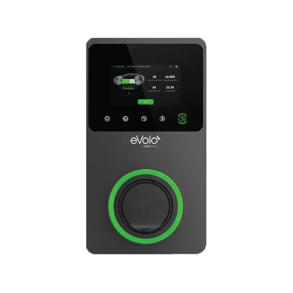 Deta eVolo eVoomXT 7.4kW/22kW Mode 3 Untethered EV Charger - EVC7005 Evolo