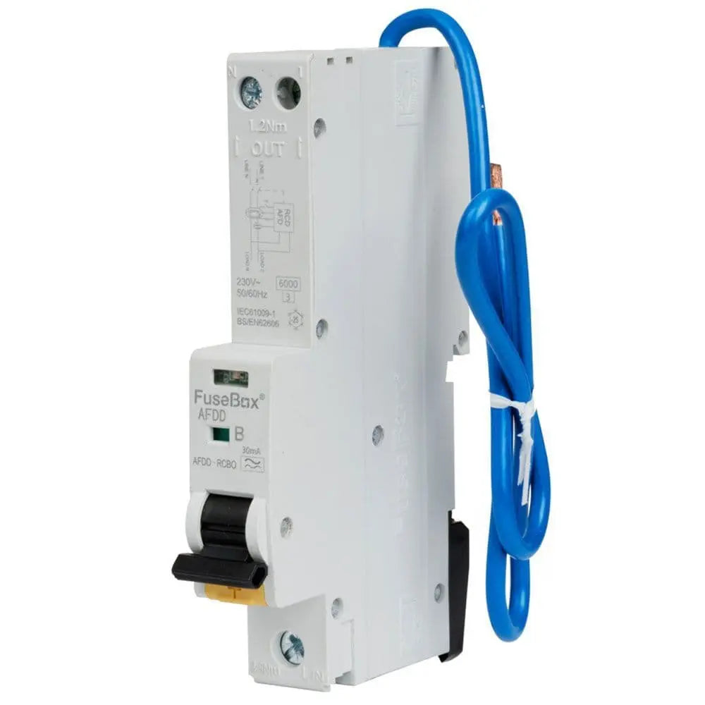 Fusebox AFDD06**30B Arc Fault Detection Device 2-Pole RCBO FuseBox