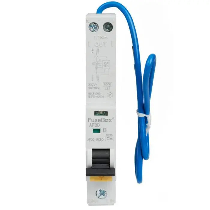 Fusebox AFDD06**30B Arc Fault Detection Device 2-Pole RCBO FuseBox