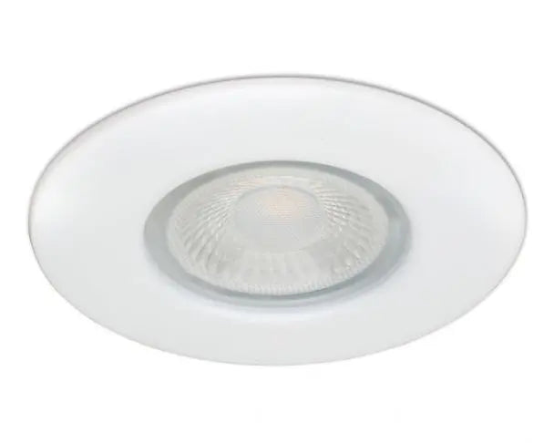 Collingwood H2 Lite 4000K LED Fire Rated Dimmable Downlight DLT388MW5540 with Matt White Bezel Collingwood