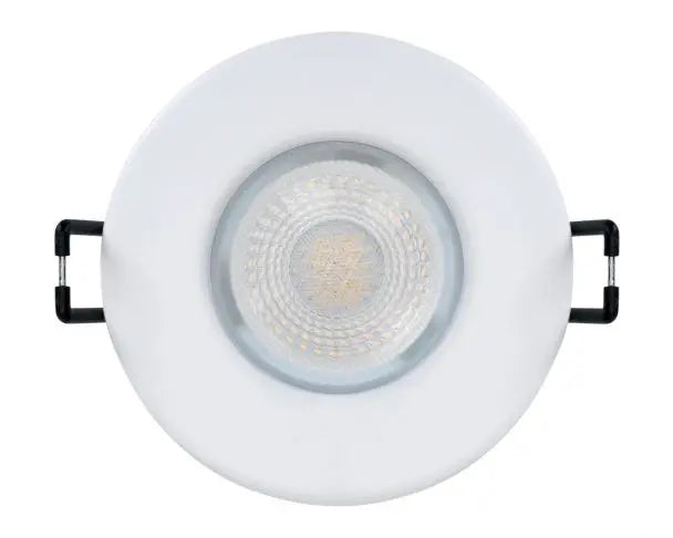 Collingwood H2 Lite 4000K LED Fire Rated Dimmable Downlight DLT388MW5540 with Matt White Bezel Collingwood