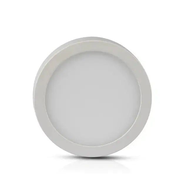 V-Tac 12W 140mm Round Slim Surface Mount LED Panel Daylight V-TAC