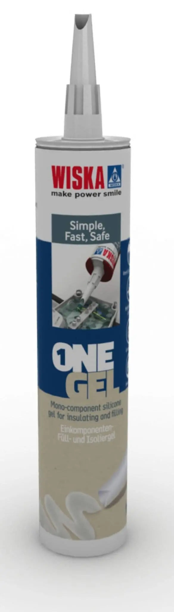 Wiska ONEGEL Magic Gel Insulator for a Cartridge Gun 300ml IP68 300ml Wiska