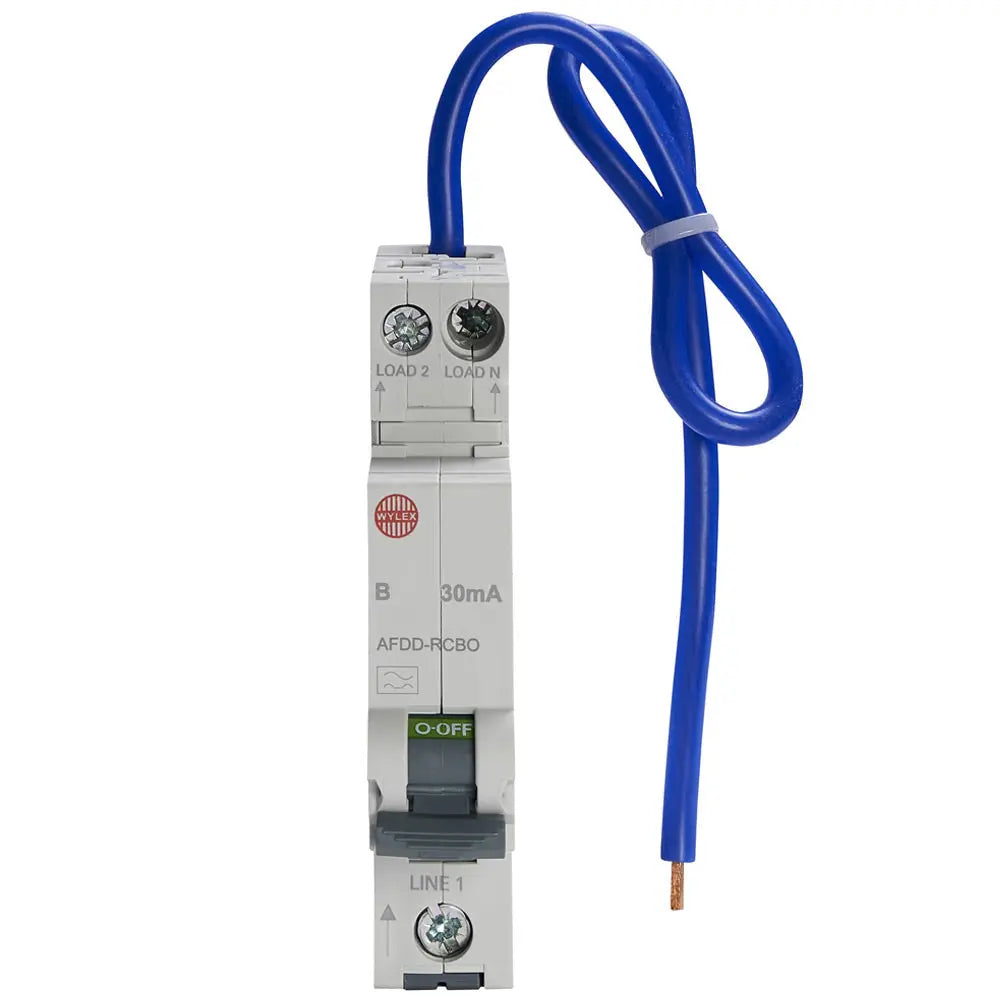 Wylex NXSB6**B40 B Type 1P+N RCBO / AFDD Single Module Arc Fault Device Wylex