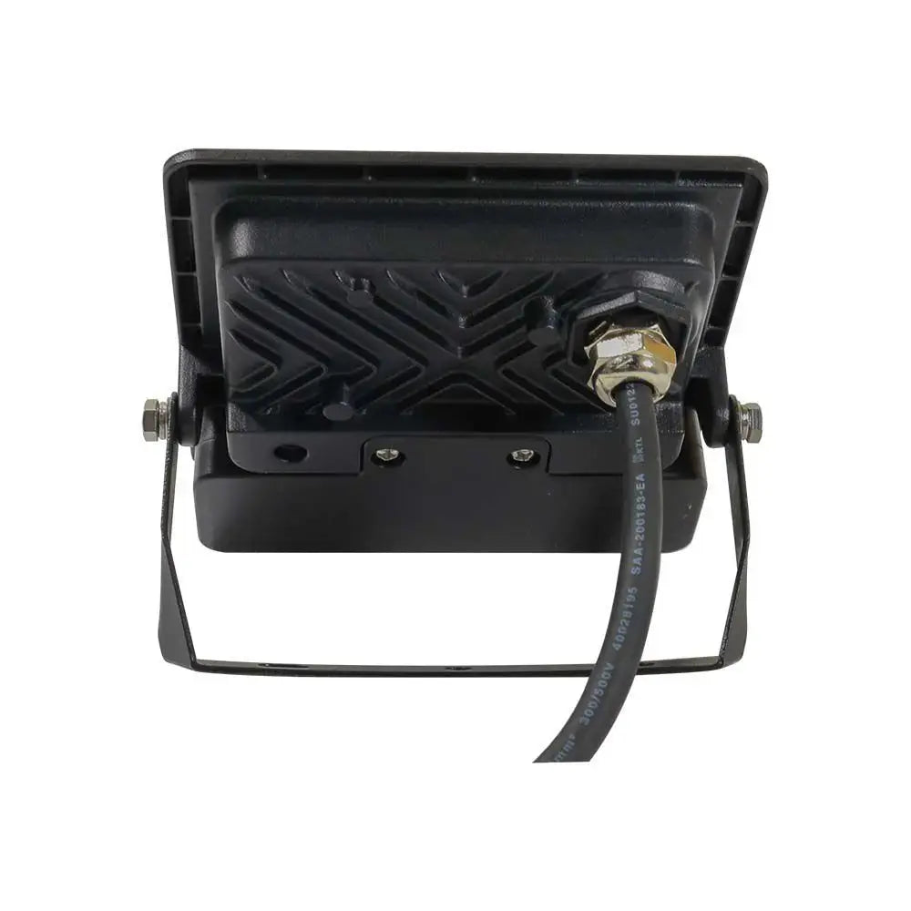 V-Tac 10W Daylight Samsung Chip LED Floodlight PIR 6500K- Black V-TAC