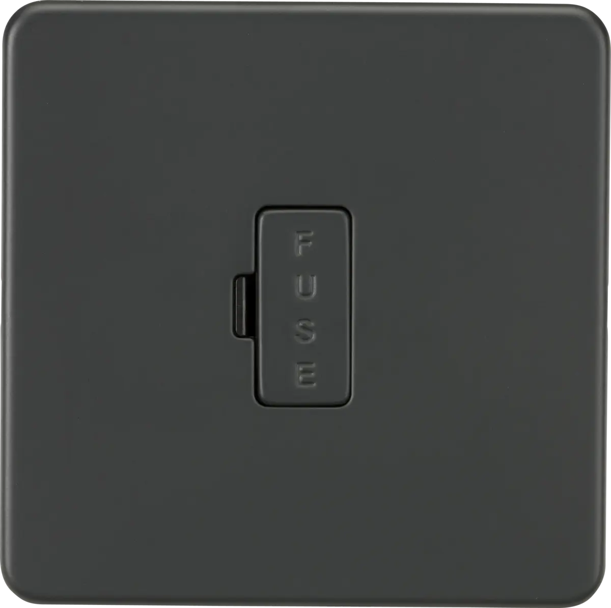 ML Knightsbridge Screwless 13A Fused Spur Unit - Anthracite ML Knightsbridge