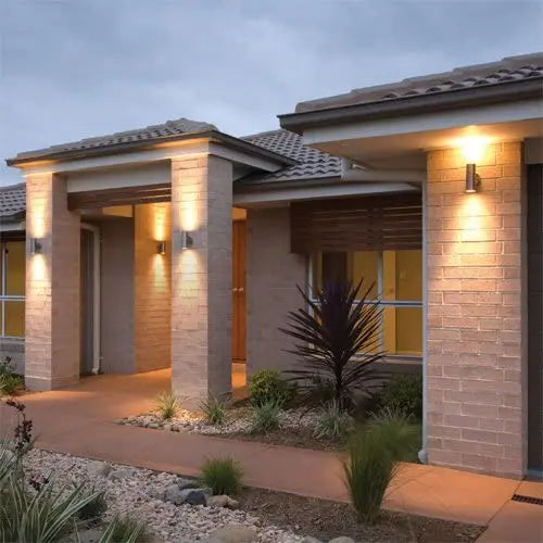 Palin Photocell Up Down Wall Light IP44 Palin