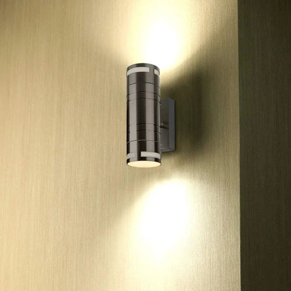 V-TAC Up Down Wall Light in Stainless Steel V-Tac