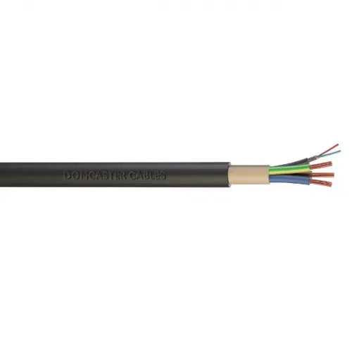 EV Ultra Cable 6mm², 3 Core + Data PVC Steel Wire Armour Black (Per 1 Mtr) Doncaster Cables