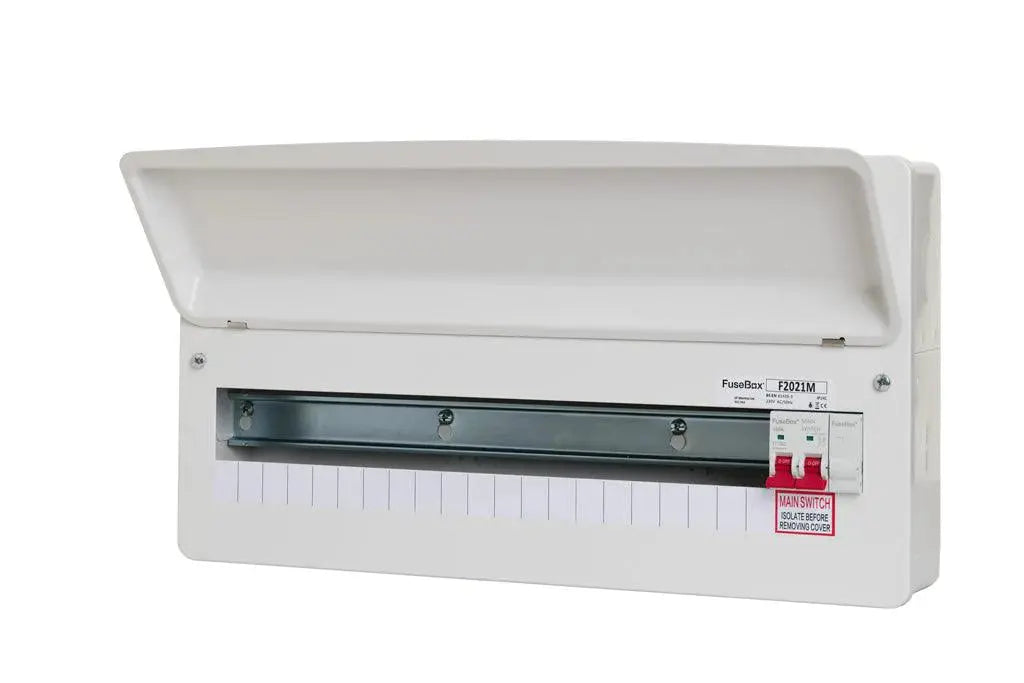 Fusebox 21 Way Mains Consumer Unit FuseBox