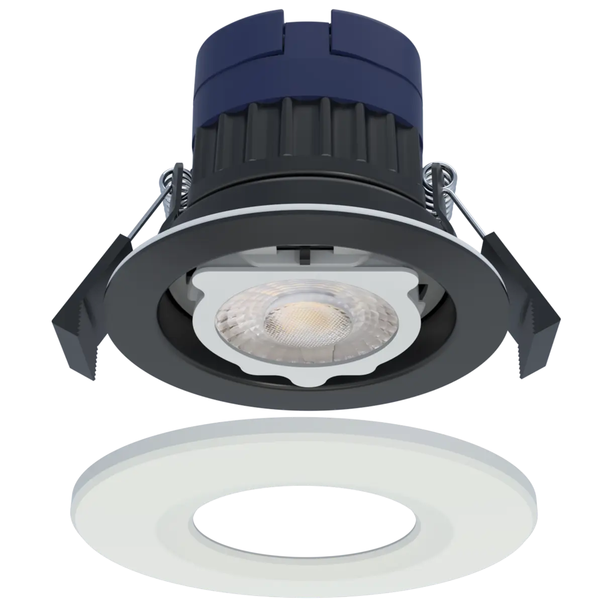 Mica CCT Led Fixed IP65 Dimmable Fire-rated Downlight 4 Colour Temperature Switchable Spotlight ELD Lighting