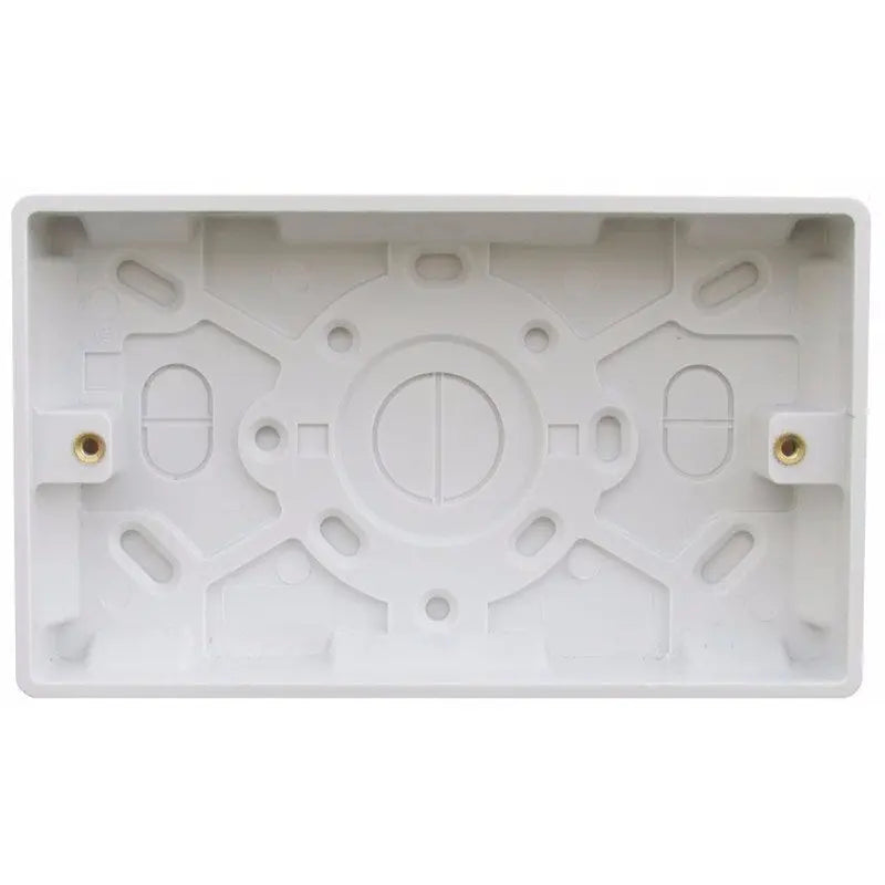 ESR S-Line Curved Edge 25mm Double Surface Mounting Pattress Box ESR S-Line