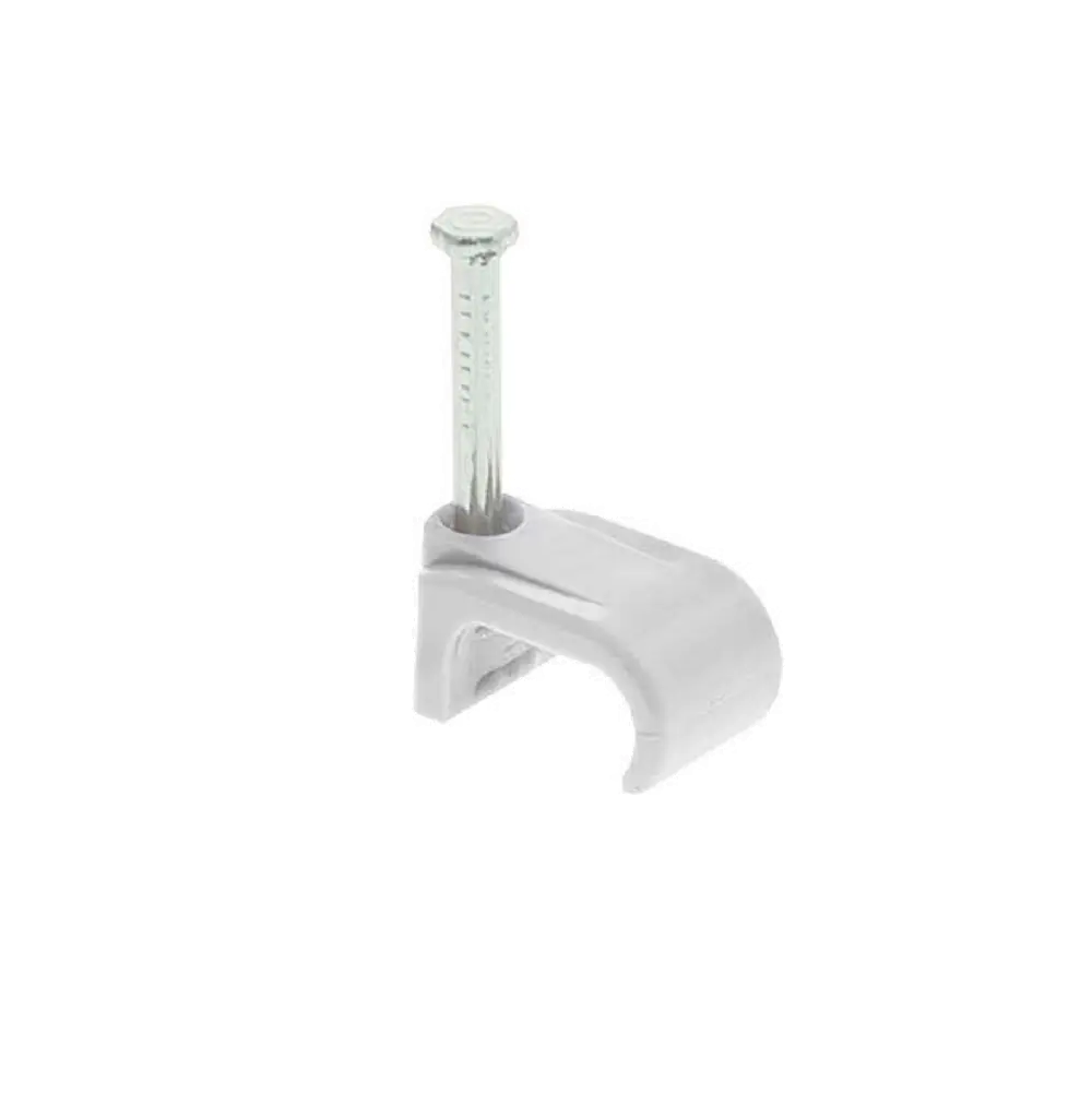 UniCrimp 3x5mm Flat Speaker Cable Clips - Clear (100 Box) UniCrimp