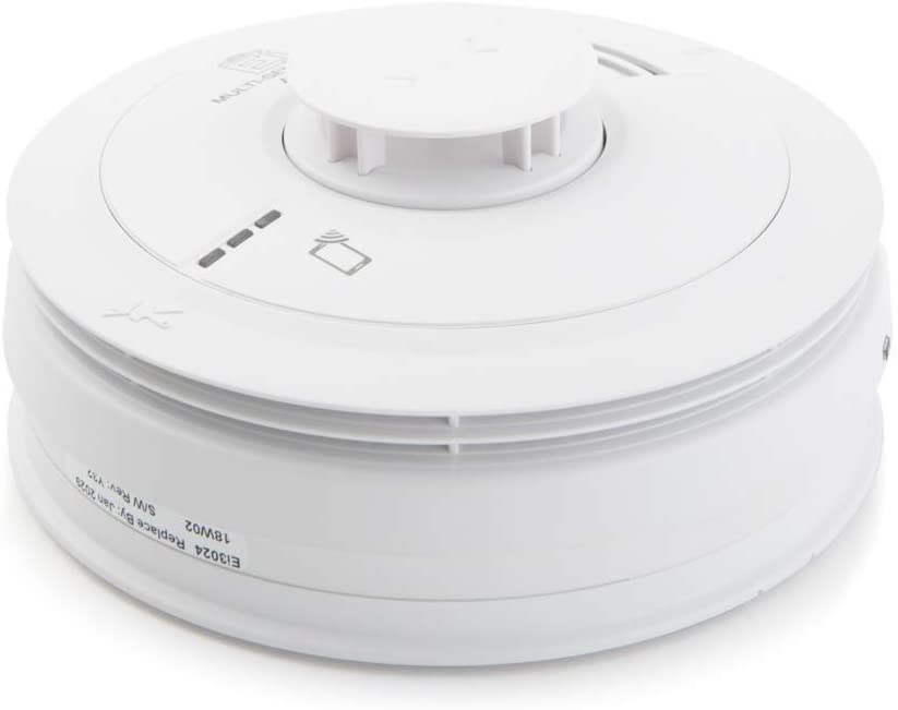 Aico EI3024 Optical and Heat Interlinked with Rechargeable Lithium Battery Backup