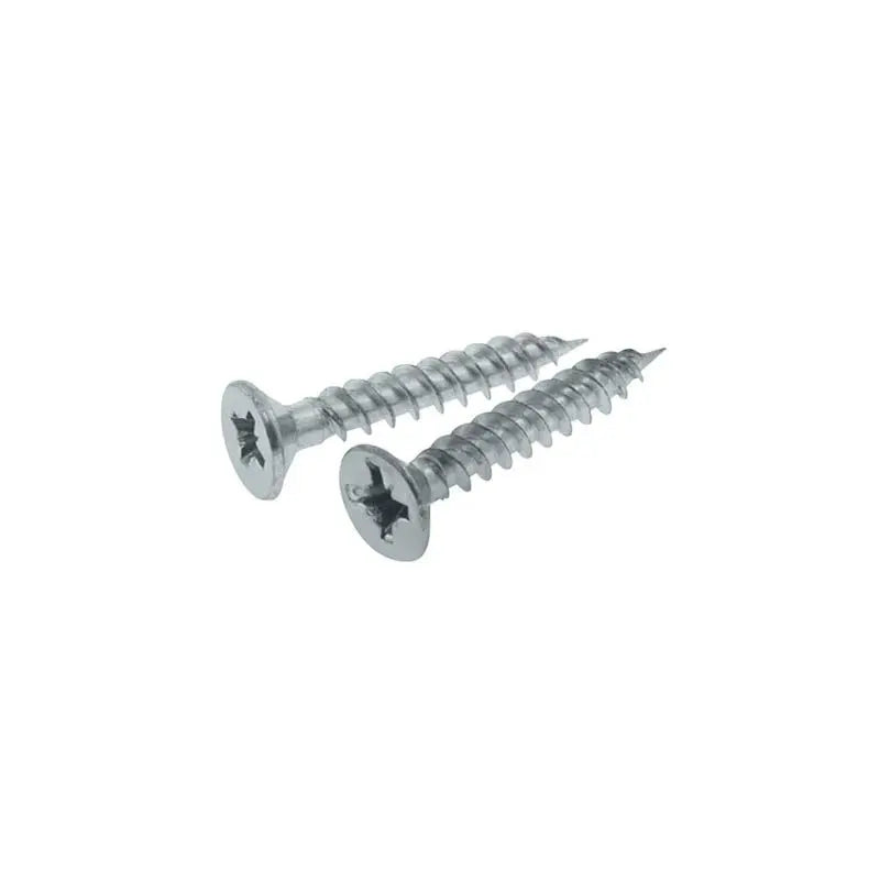 UniCrimp Countersunk 8x1.5" Twin Thread CSK Pozi Screws (200 Pack) UniCrimp