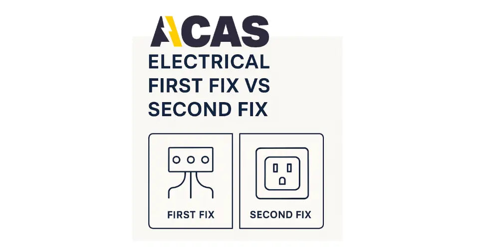 Electrical First Fix & Second Fix