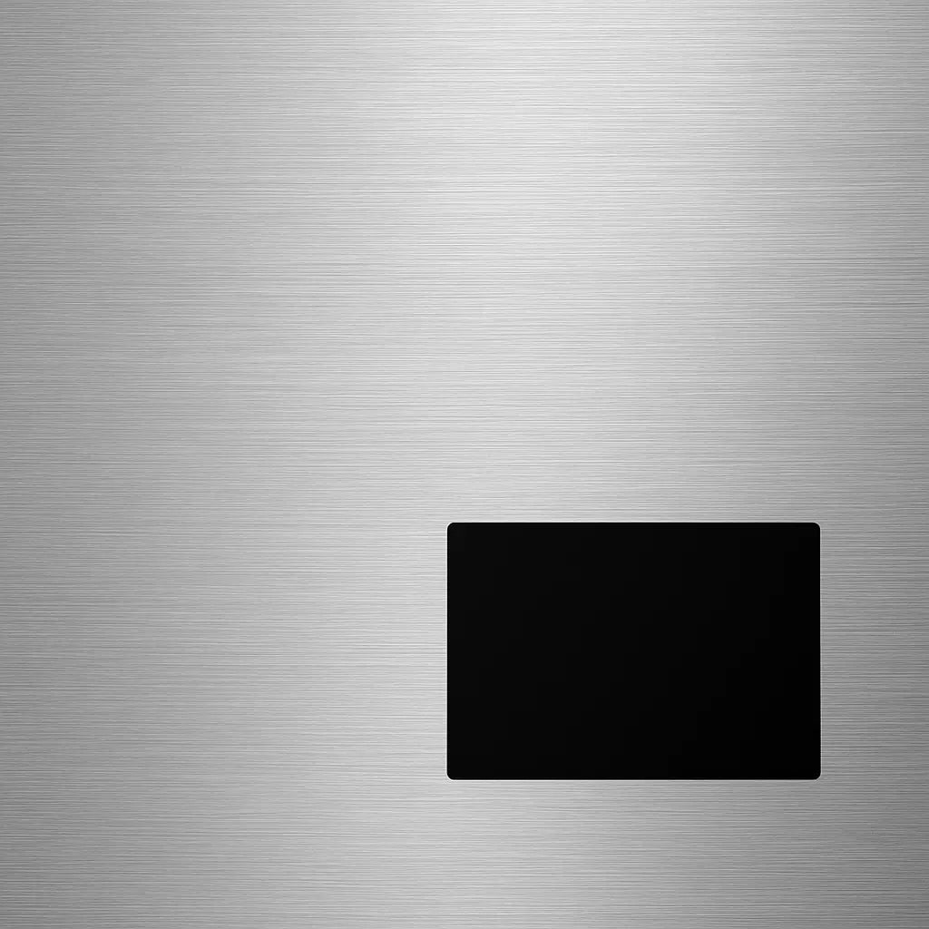 CLICK Deco Satin Chrome - Black Insert