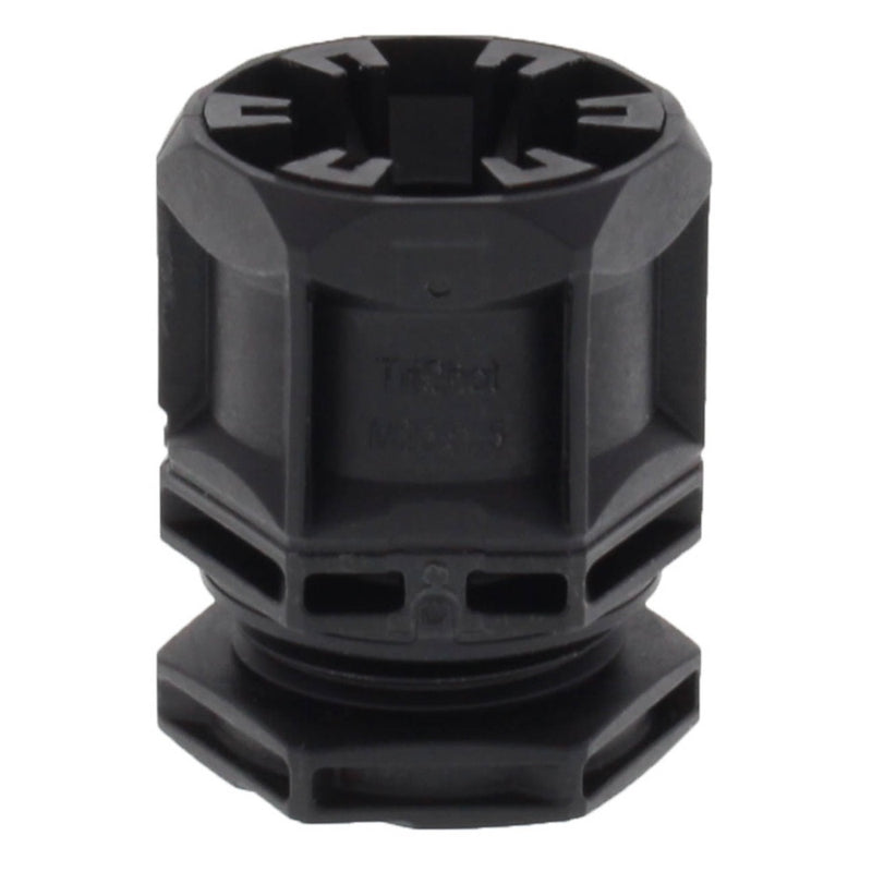 Wiska Trishot 20mm Gland & Locknut Black Pack of 10