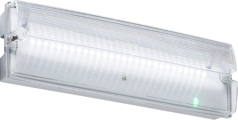 Knightsbridge LED Emergency Bulkhead White IP65 4W 175lm 6000K  - EMLED3L