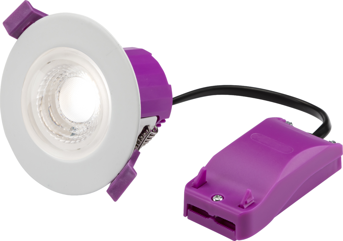 RenuLED Fixed - ML Knightsbridge 6W IP65 Fire-rated LED Downlight with 3 x CCT