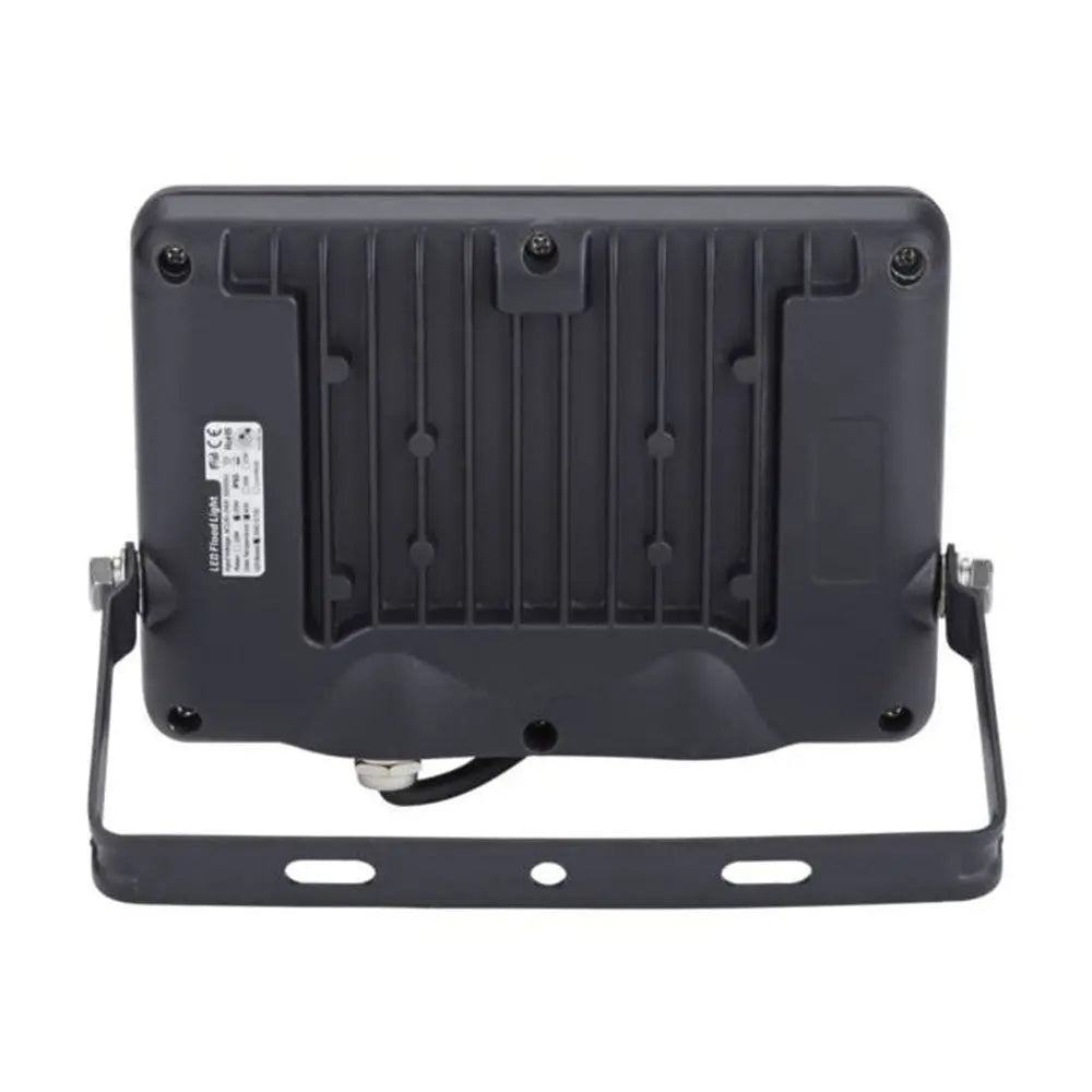Black rectangular floodlight on a white background