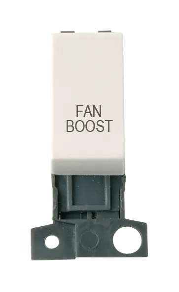 Click MiniGrid 10A 2 WAY RETRACTIVE SWITCH MODULE - FAN BOOST – MD004PW-FNB