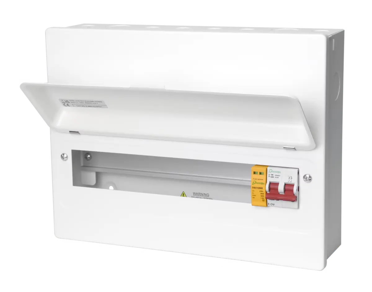 Danson 13 Way Consumer Unit with 100A Main Switch and SPD Danson