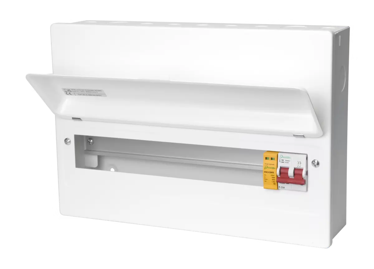 Danson 15 Way Consumer Unit with 100A Main Switch and SPD Danson