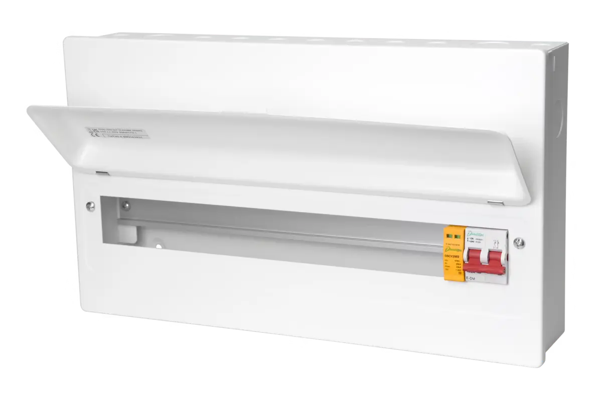 Danson 19 Way Consumer Unit with 100A Main Switch and SPD Danson