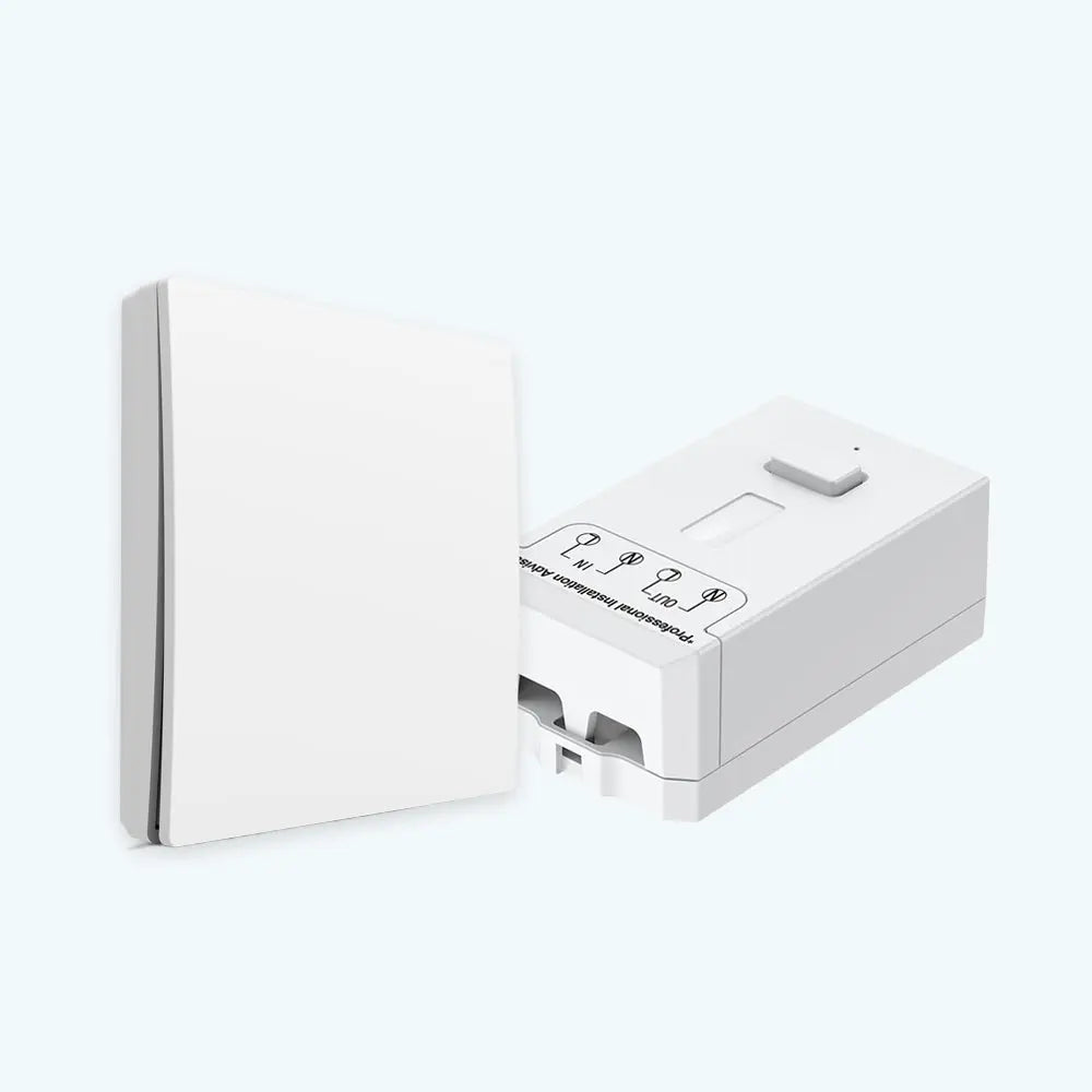 Ener-J WS1060X Wireless Kinetic Switch Bundle Kit | No Batteries, No Wiring, IP65 Waterproof