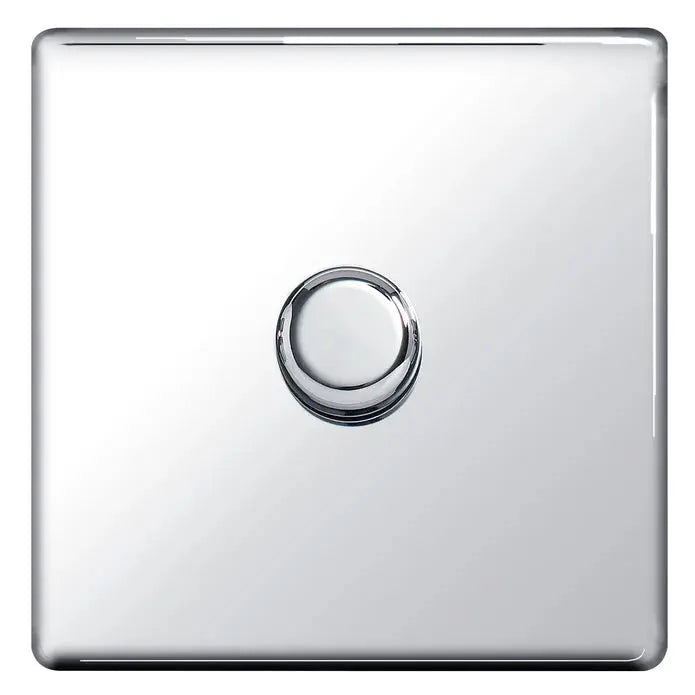 BG Nexus Screwless Flat Plate Polished Chrome Switches and Sockets White Inserts Full Range BG Nexus