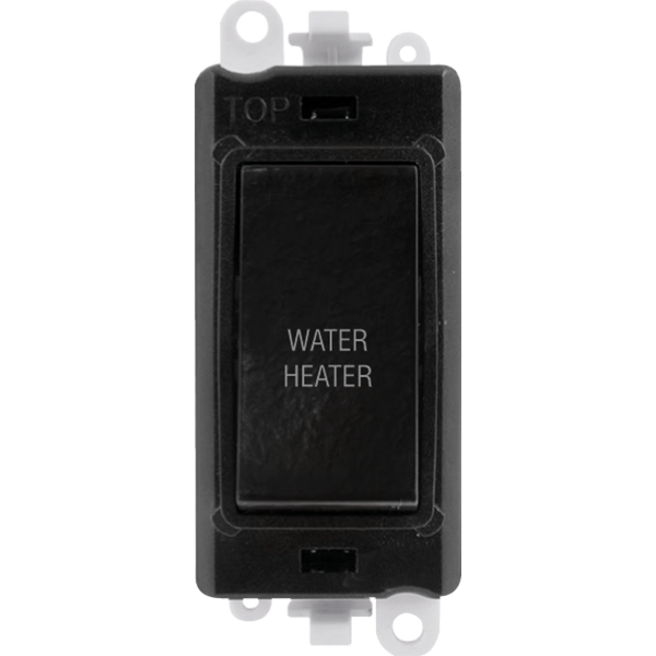 Click GridPro 20AX Double Pole Switch Module - Black - Water Heater – GM2018BK-WH