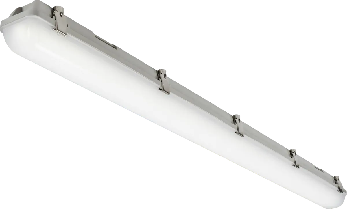 Knightsbridge 230V IP65 IK08 4ft Selectable 19W/37W CCT Adjustable Microwave Non-Corrosive – TORCWM4