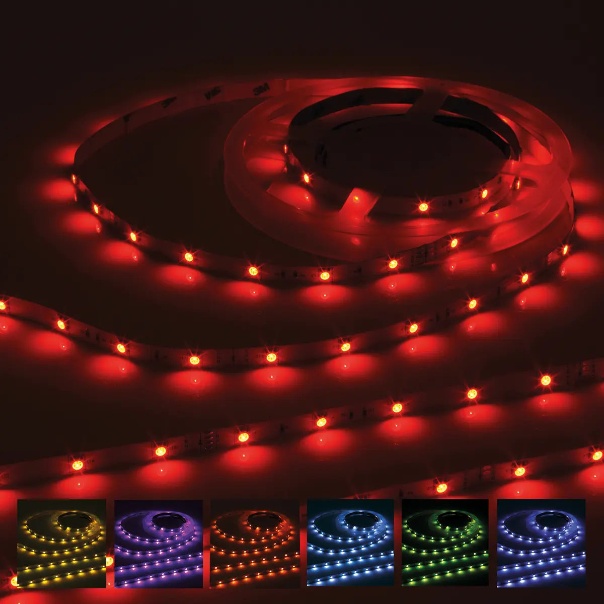 Knightsbridge 24V IP20 RGB LED Flex (5 metres) – LEDF24RGB