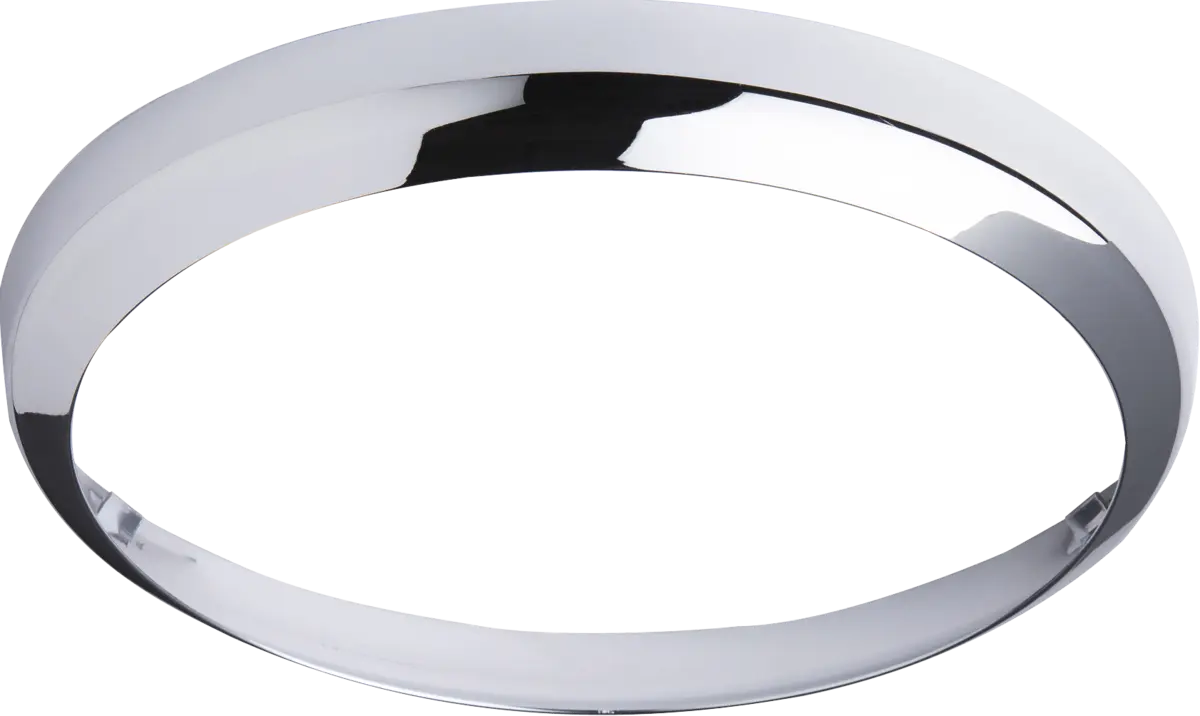 Knightsbridge Chrome Bezel for 24W LED Bulkhead 400mm – BF24BCHR