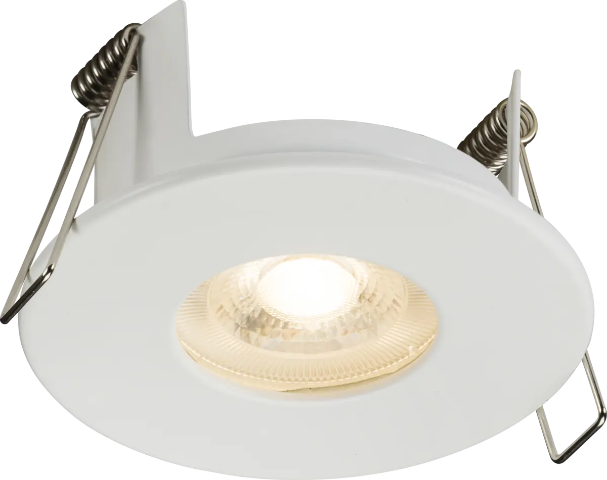 Knightsbridge FireNova IP20 Fixed GU10 Fire-rated Open-back Downlight - Matt White – FRNFMW