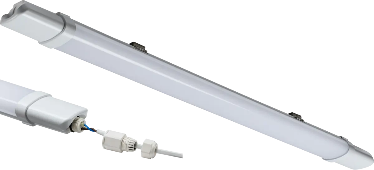Knightsbridge TorlanECO Fast Fix 230V IP65 2FT 720mm 18W LED Batten - 4000K – TORE4K18