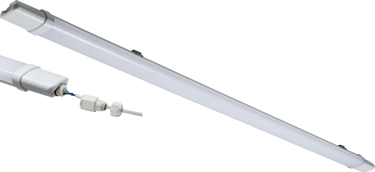 Knightsbridge TorlanECO Fast Fix 230V IP65 4FT 1250mm 36W LED Batten - 4000K – TORE4K36