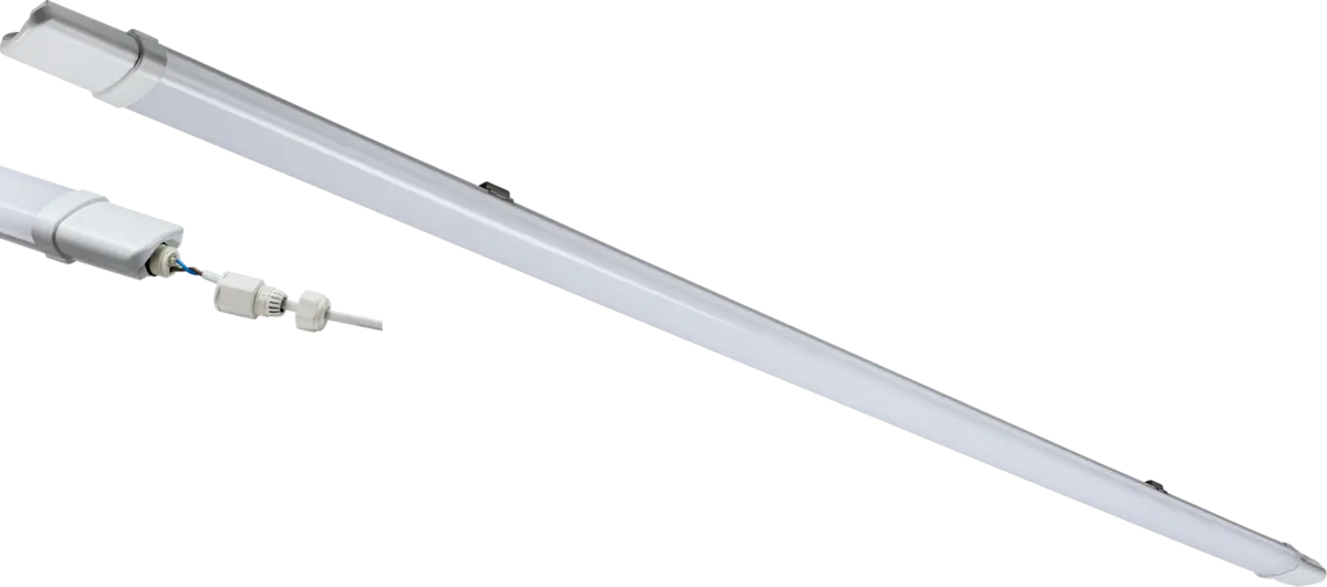 Knightsbridge TorlanECO Fast Fix 230V IP65 5FT 1530mm 45W LED Batten - 5700K – TORE5K45