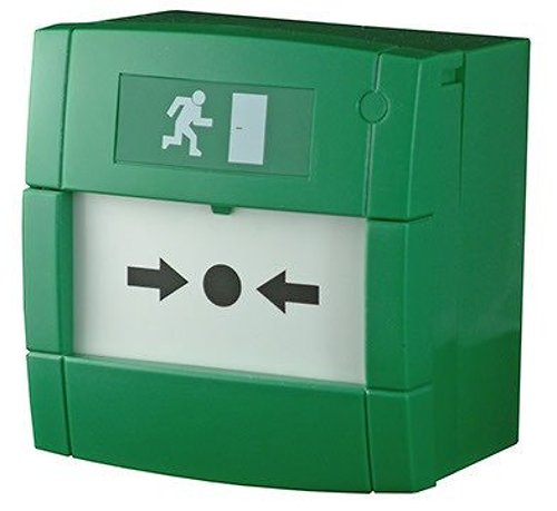 C-TEC KAC MCP3A-G000SG-K013-13 Green call point running man