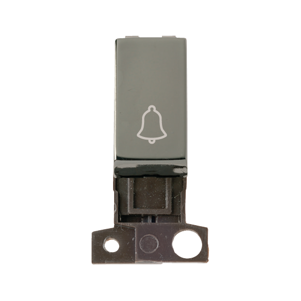 Click MiniGrid 1 Way Retractive Ingot 10A Switch 'Bell' - Black Nickel – MD005BN